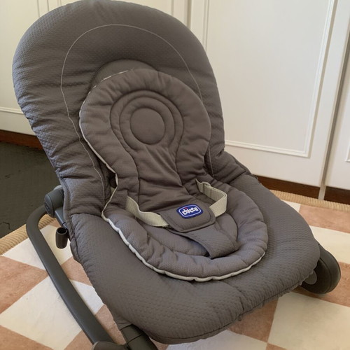 Chicco Hooplà baby rocker Moon Grey like new