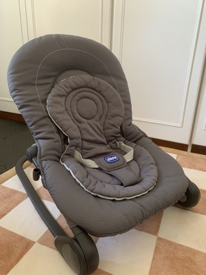Chicco Hooplà baby rocker Moon Grey like new