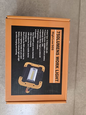 Work light with LED light like new