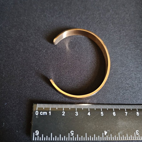 Rose Gold Hammered Bracelet new in packaging