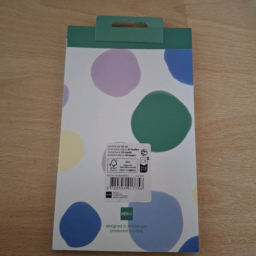 HEMA sticker book new for planner or reward