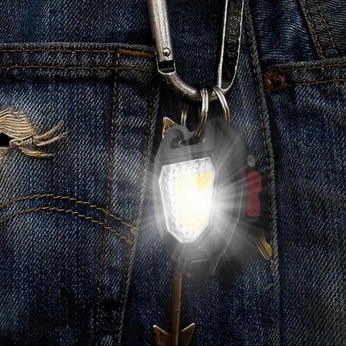 Μίνι εργαλείο επιβίωσης-φως καινούργιο με LED τριών χρωμάτων και ανοιχτήρι