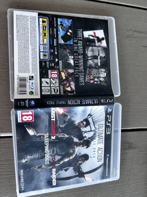 Ultimate Action Triple Pack PS3 παιχνίδι μεταχειρισμένο