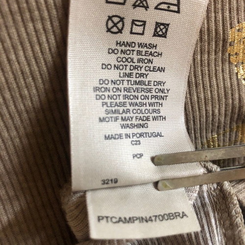 Burberry women's T-shirt beige XS like new