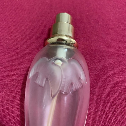 Nina Ricci vintage crystal perfume bottle used