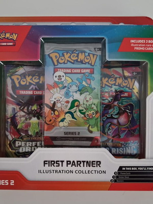 Pokémon Series 2 1st Partner Illustration Collection new, sealed