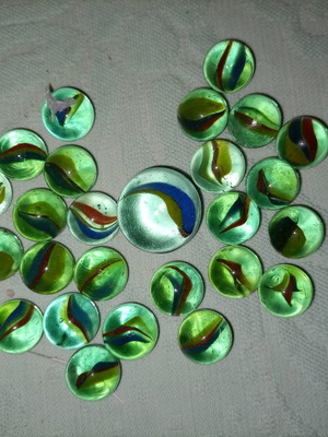 Pack of marbles used