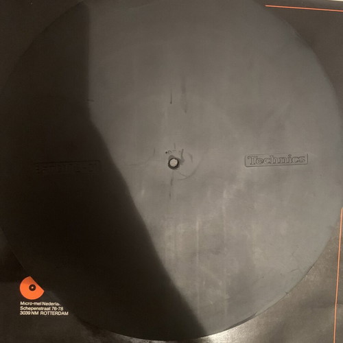 Technics SFTG172-01 Original Thick Rubber Mat 6mm used with Vintage Microstatic Case