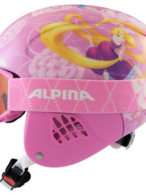 Alpina Carat Set Disney παιδικό κράνος για σκι και snowboard Rapunzel σαν καινούργιο με γυαλιά