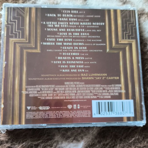 Great Gatsby CD new, music collectible from the movie