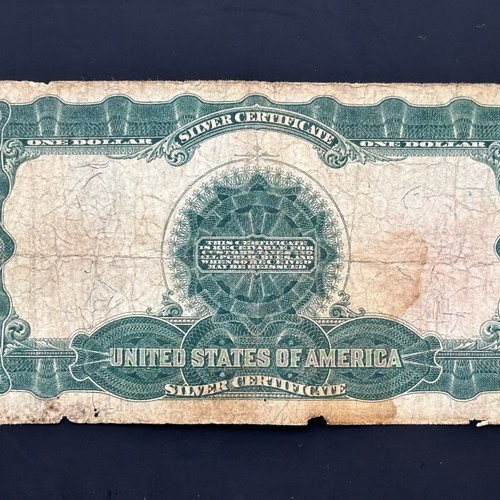 1 Dollar “Black Eagle” 1899 Silver Certificate used with Speelman/White signatures