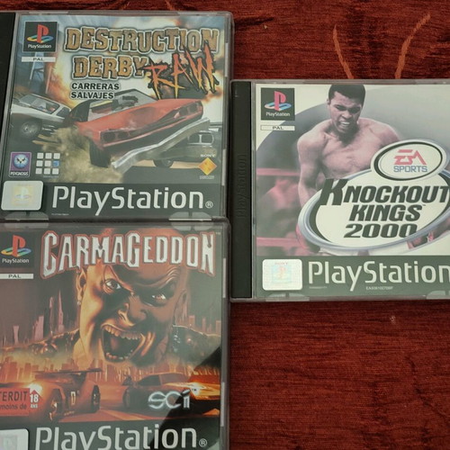 PlayStation 1 games like new