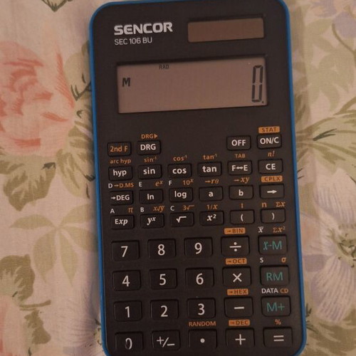Sencor SEC 106 BU Statistical Calculator like new