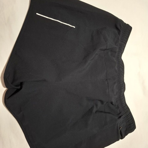 Salomon woman running shorts, black, size S