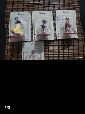 Disney collectible figures new with recorded fairy tales sealed