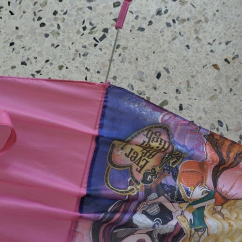 Ever After High children's umbrella used with defect