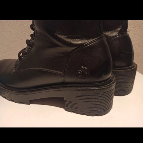 Lumberjack women combat boots size 37 like new, black