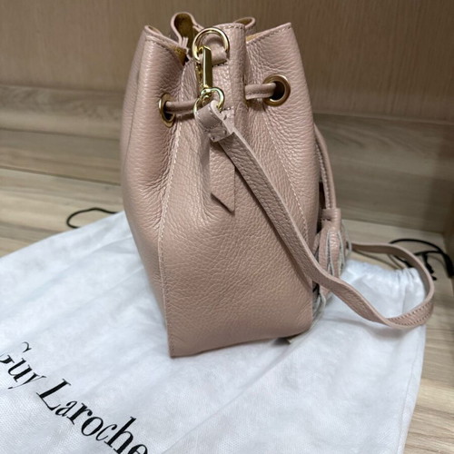 Guy Laroche shoulder bag new, genuine leather, beige