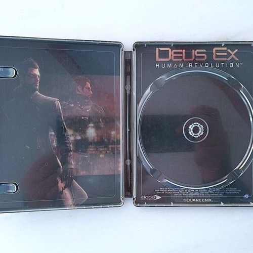 Deus Ex Human Revolution Steelbook used with spine wear
