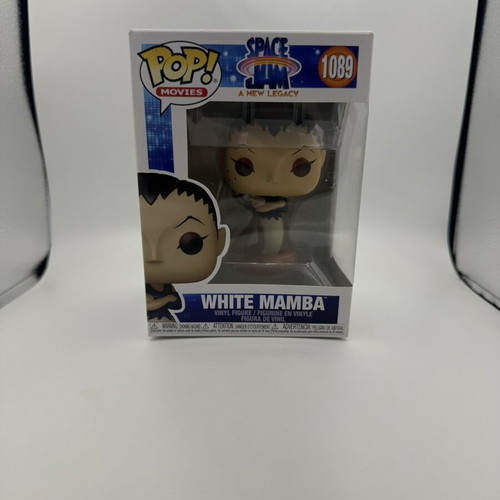 Funko Pop White Mamba Space Jam vinyl figure like new
