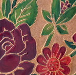 Handmade copper painting