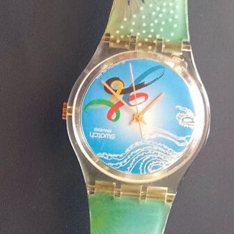 Swatch Πεκίνο 2008 Ολυμπιακοί Αγώνες ρολόι μεταχειρισμένο