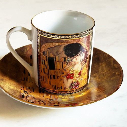 Gustav Klimt Kiss Collectible Cup from Austria new