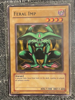 Κάρτες Yu gi oh SDY μεταχειρισμένες με φθορές