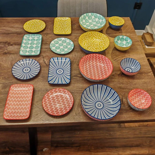 Selamica ceramic colorful kitchen set new