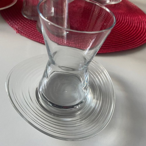 Turkish tea set like new, 12 pieces