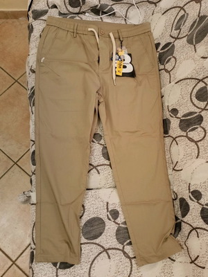 Biston men's pants new beige XL spring/summer