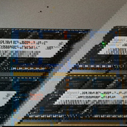 4gb(2+2) hynix ddr3 sodimm 1066mhz