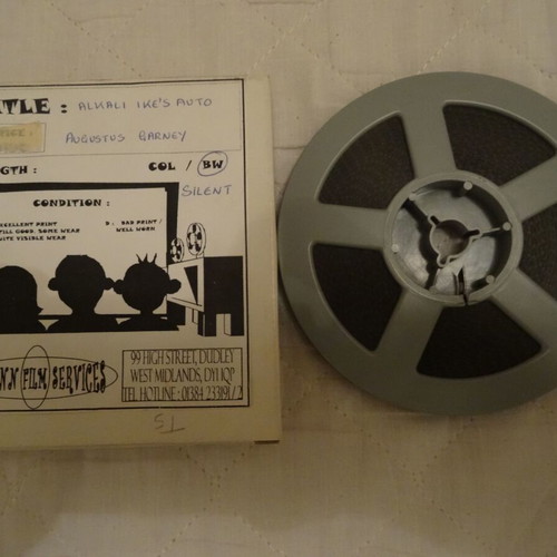 Super 8mm silent film Alkali Ike's Auto used, 1911 comedy