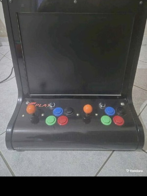 Arcade electronic game used with 1300 games