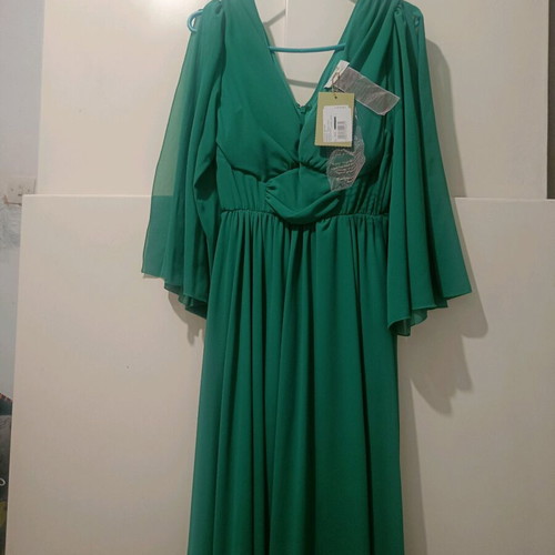 BSB Καινούργιο Φόρεμα Πράσινο, Μέγεθος L, Αρχαιοελληνικό Στυλ