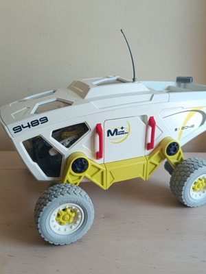 Playmobil Space vehicle used with lights and sound