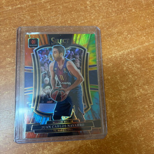 Juan Carlos Navarro 2025-26 Panini Select EuroLeague #142 Tie-Dye card new