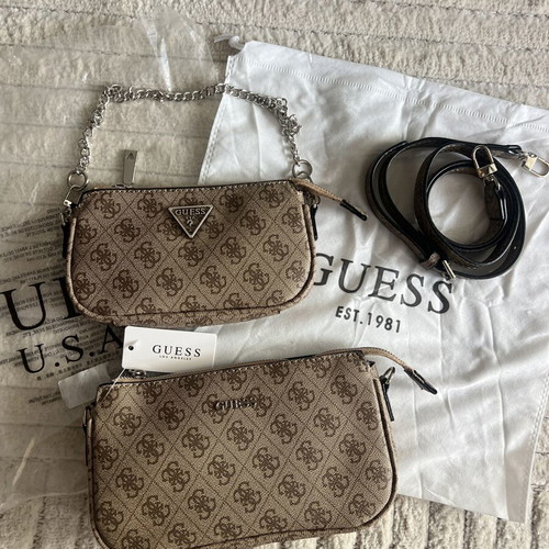 Guess bags set of 2 new, beige and brown shoulder bags