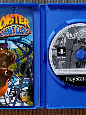 Roller Coaster Funfare PS2 game used, complete