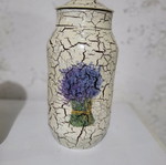 Decoupage vase new