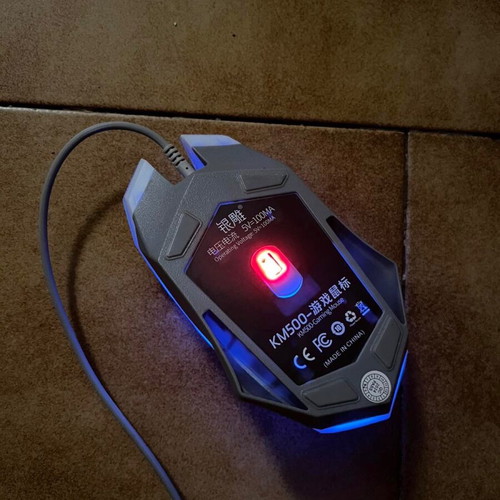 Gaming mouse with colour changing like new