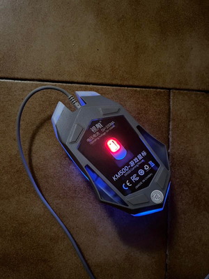 Gaming mouse with colour changing like new