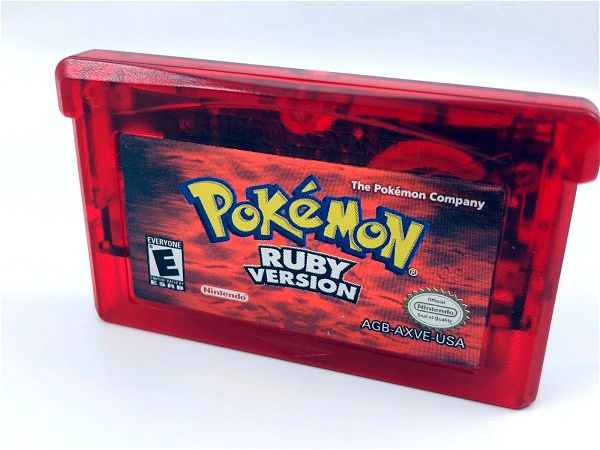 Pokémon Ruby gnisio Gameboy Advance GBA