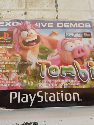 PS1 Demo Tombi Adventure Game Like New, 7 Games Included