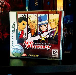 (σφραγισμένο) Ace attorney Apollo Justice. Nintendo DS