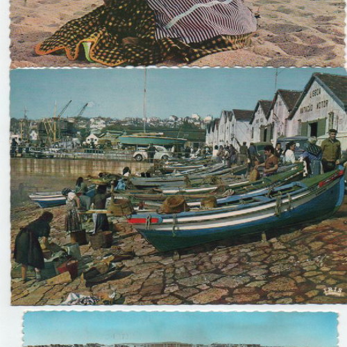 Vintage postal cards 150 pieces 1935-1999 from 15 countries new