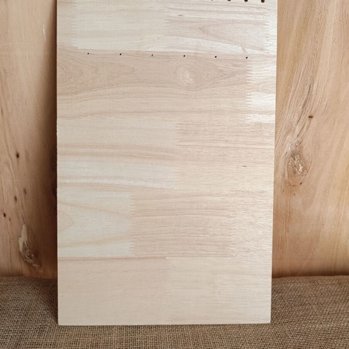 Jewelry display stand like new, velvet and wood