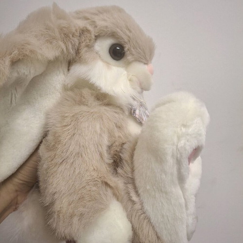 Large Bunny Rabbit Vintage Plush Toy by KEEL New