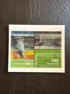 Panini Andi Herzog Österreich 545 sticker new with lenticular effect