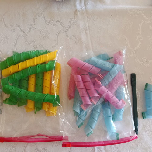 Magic Leverag Rollers set for perfect curls like new